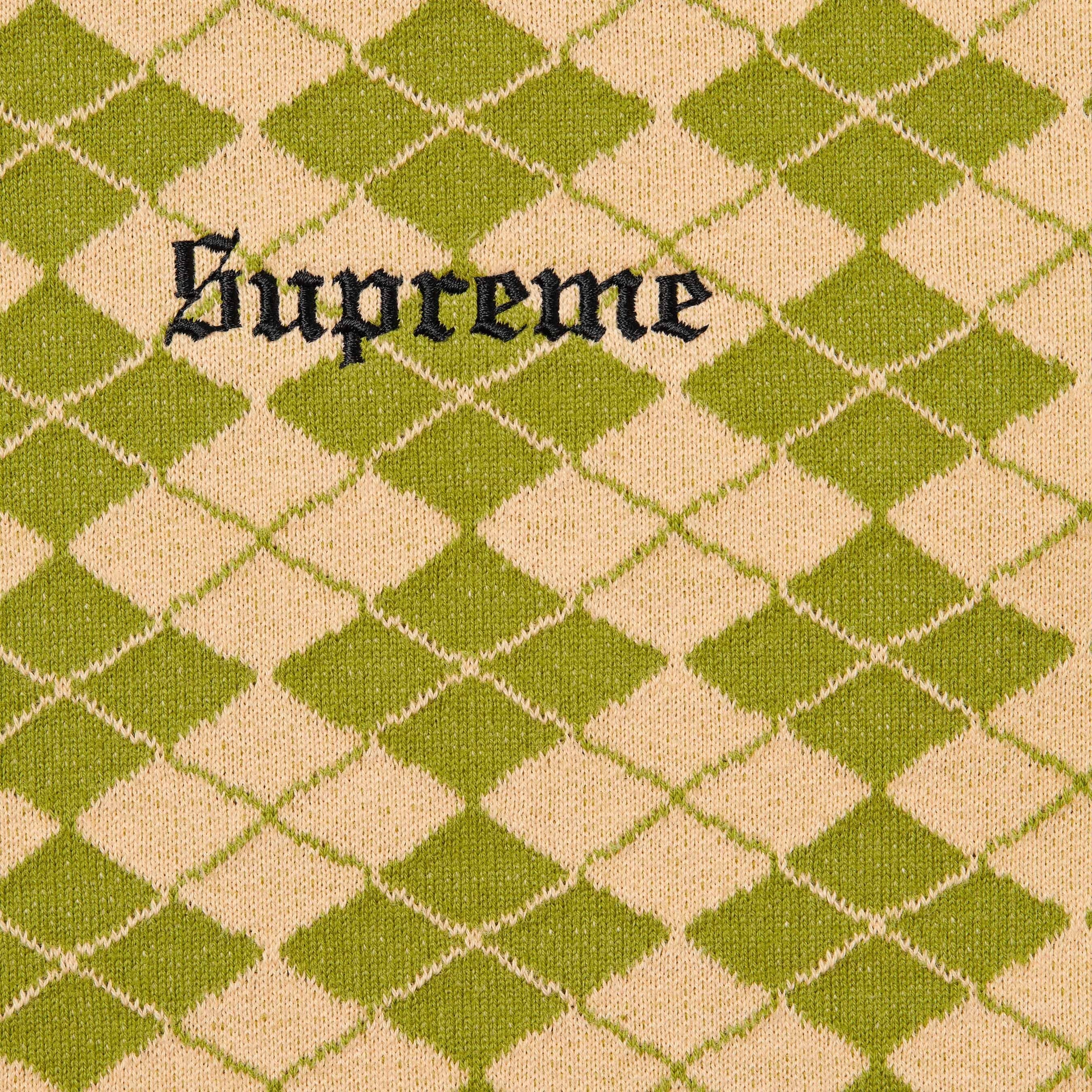 Diamond Jacquard S/S Top view 4